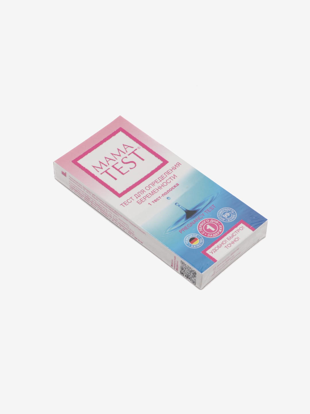 MAMATEST homiladorlikni aniqlash testi, 1 ta test-poloska