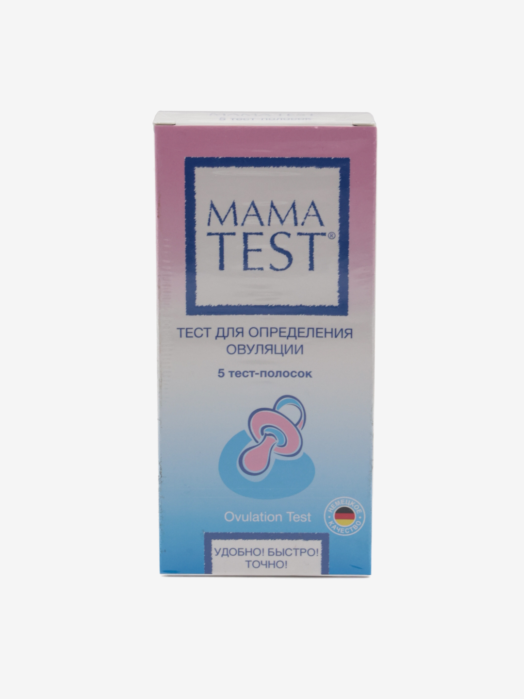 Тест для определения овуляции "MAMA TEST", 5 тест-полосок