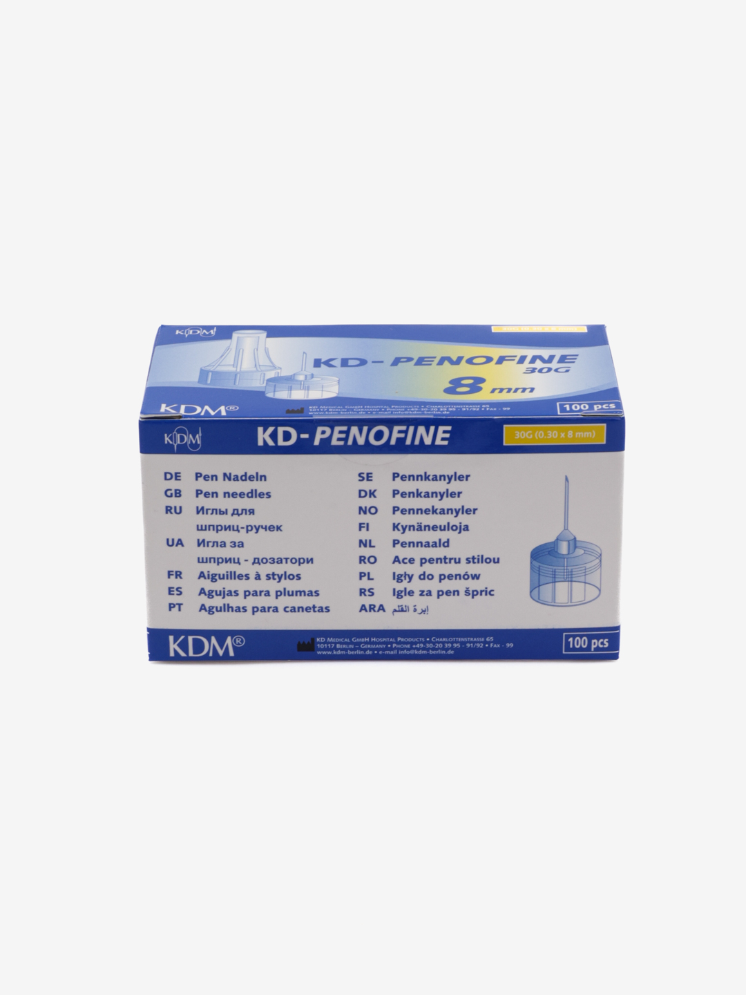 Иглы для шприц-ручек "KD-PENOFINE"