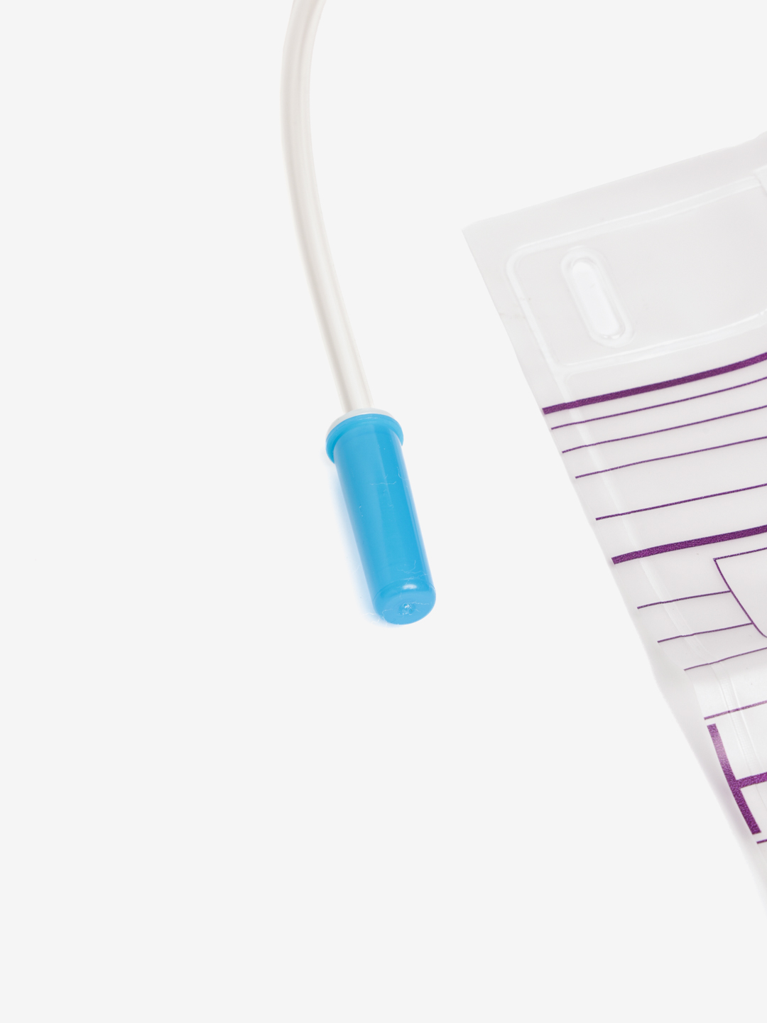 BEROMED Sterile Single-Use Leg Urine Collection Bag with Straps, 750 ml