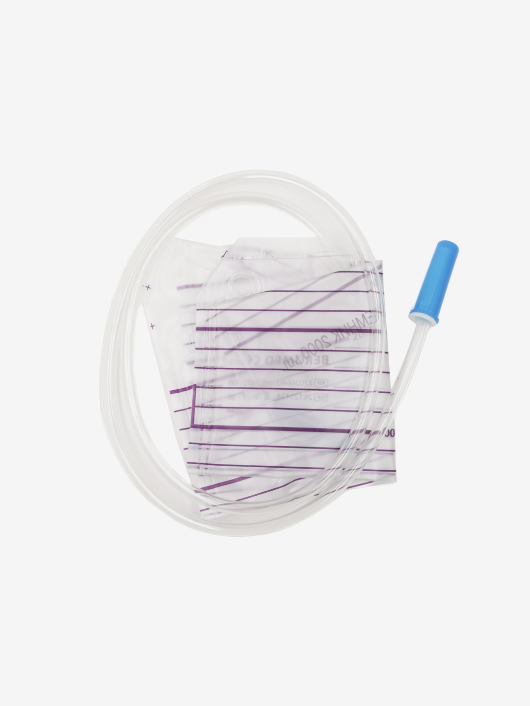 BEROMED Sterile Single-Use Urine Collection Bag, 2000 ml