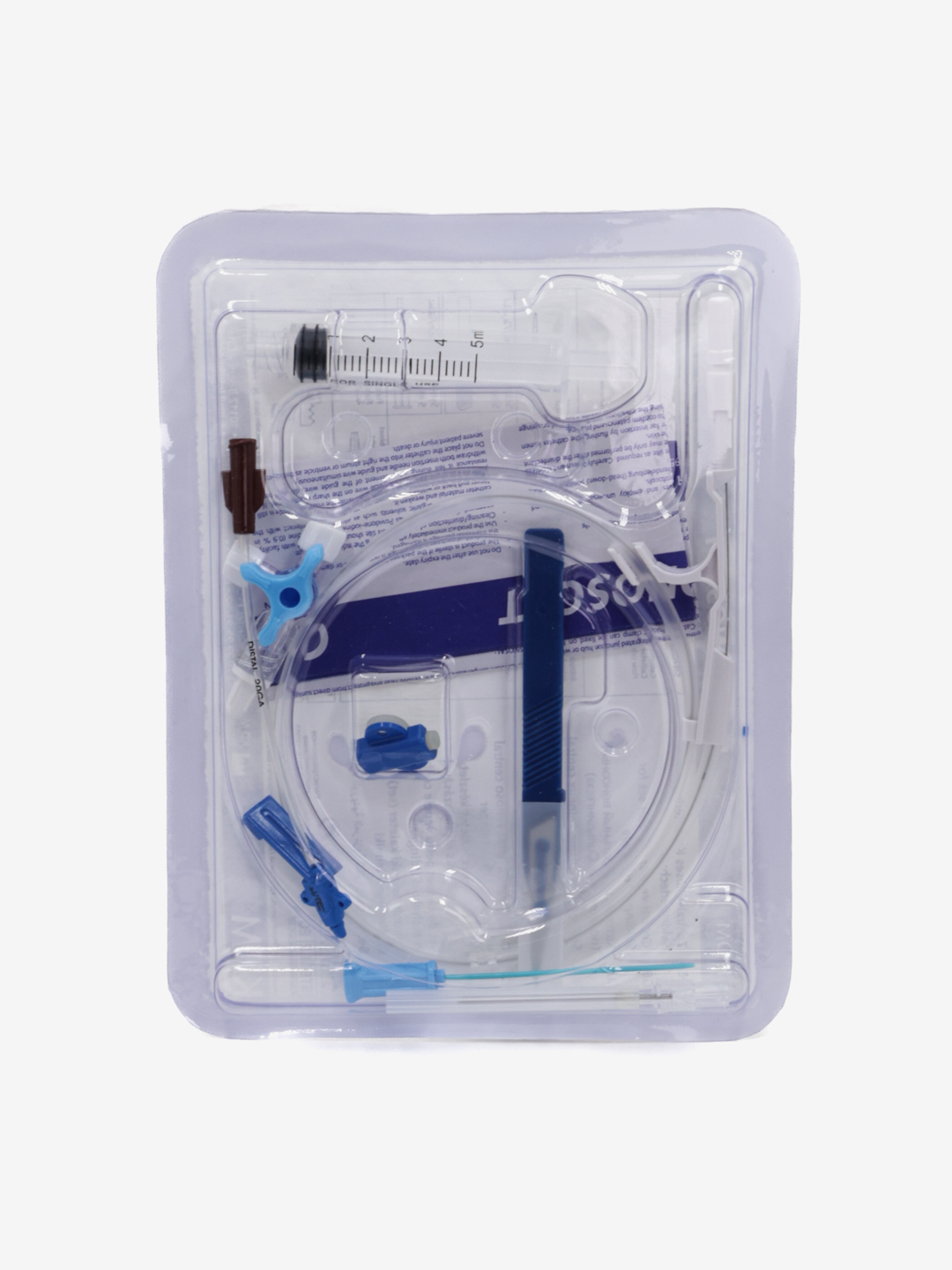 Катетеры центральные венозные (по методике Сельдингера), KD-MONOSOFT