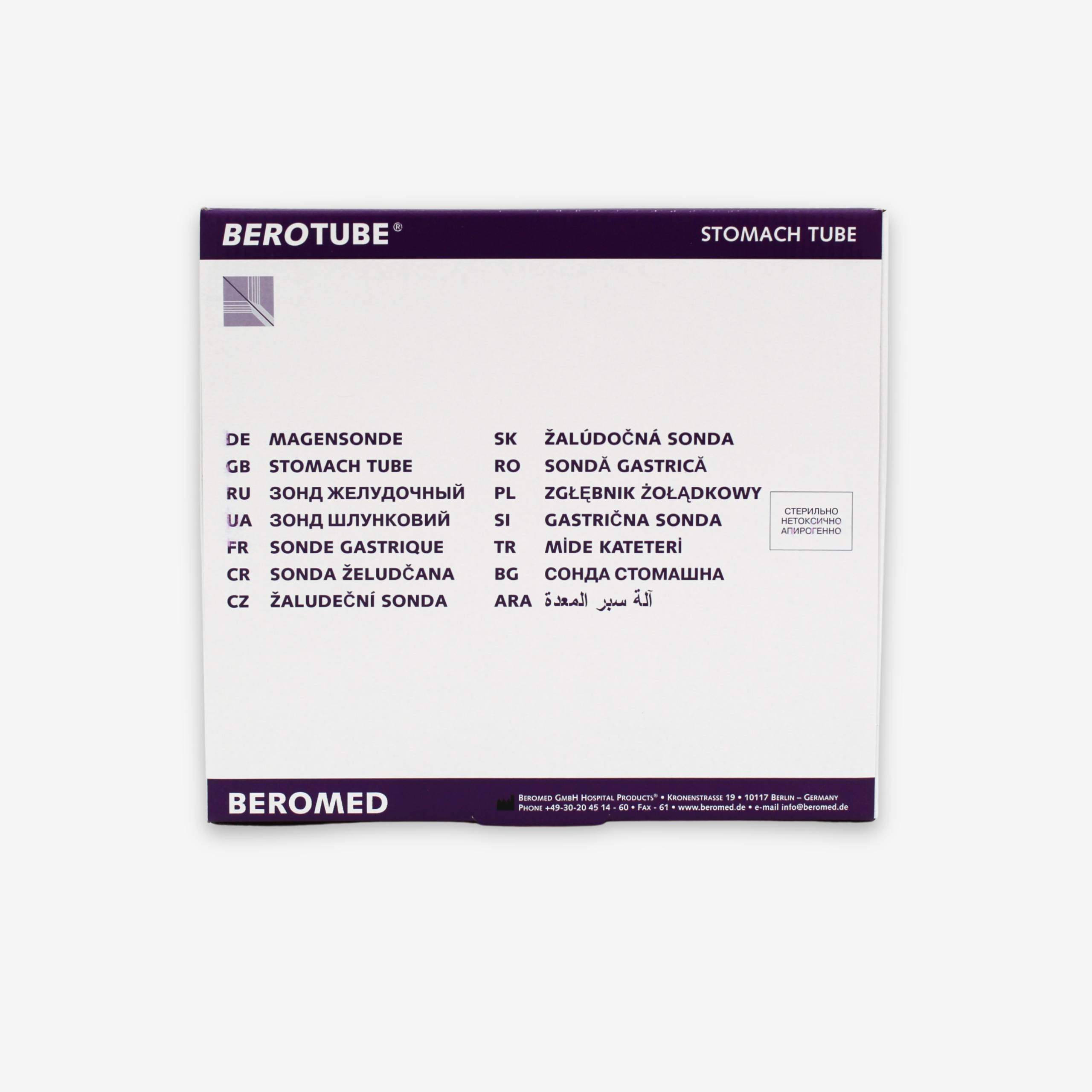 BEROTUBE® oshqozon zondi