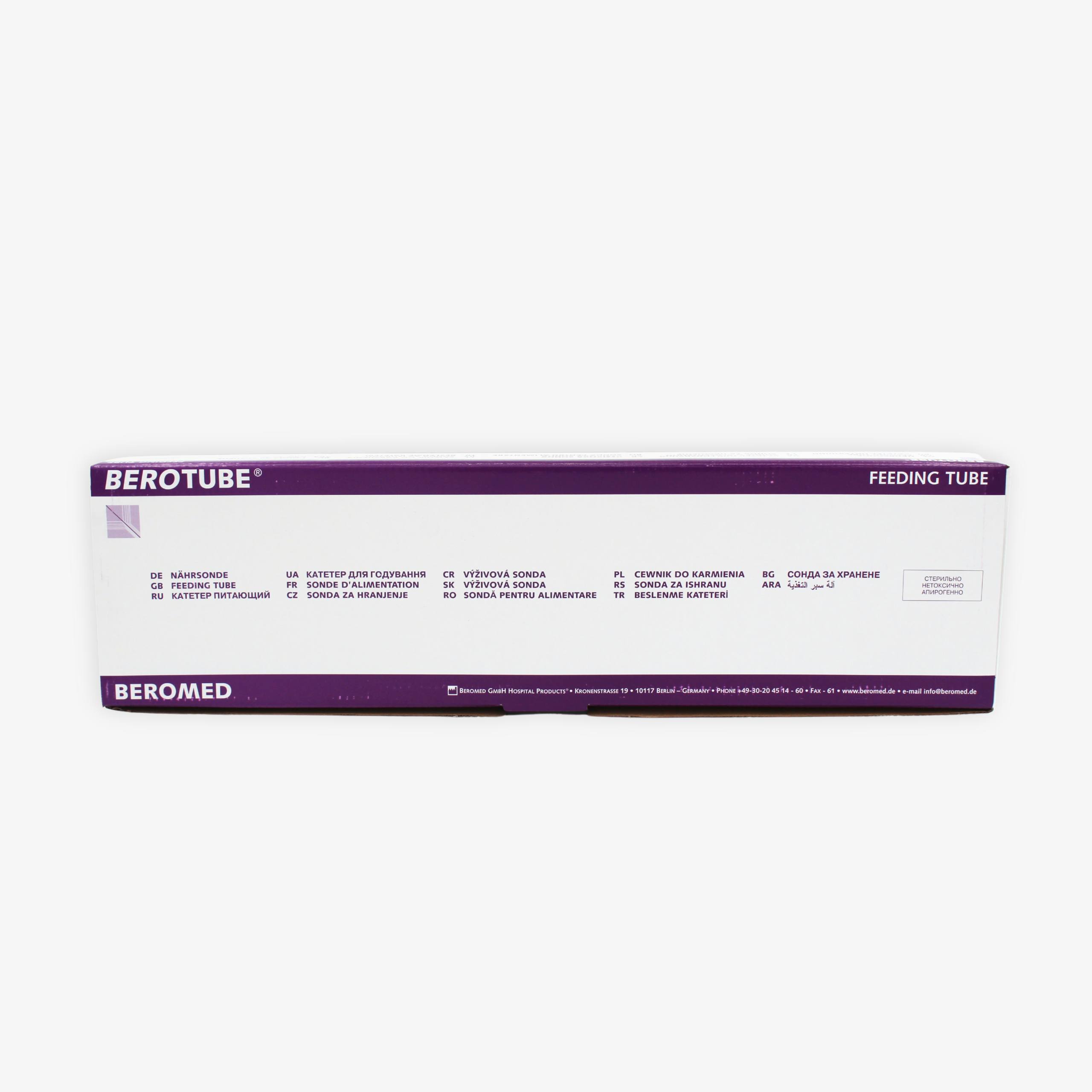 Катетеры питающие BEROTUBE®, стерильные, однократного применения