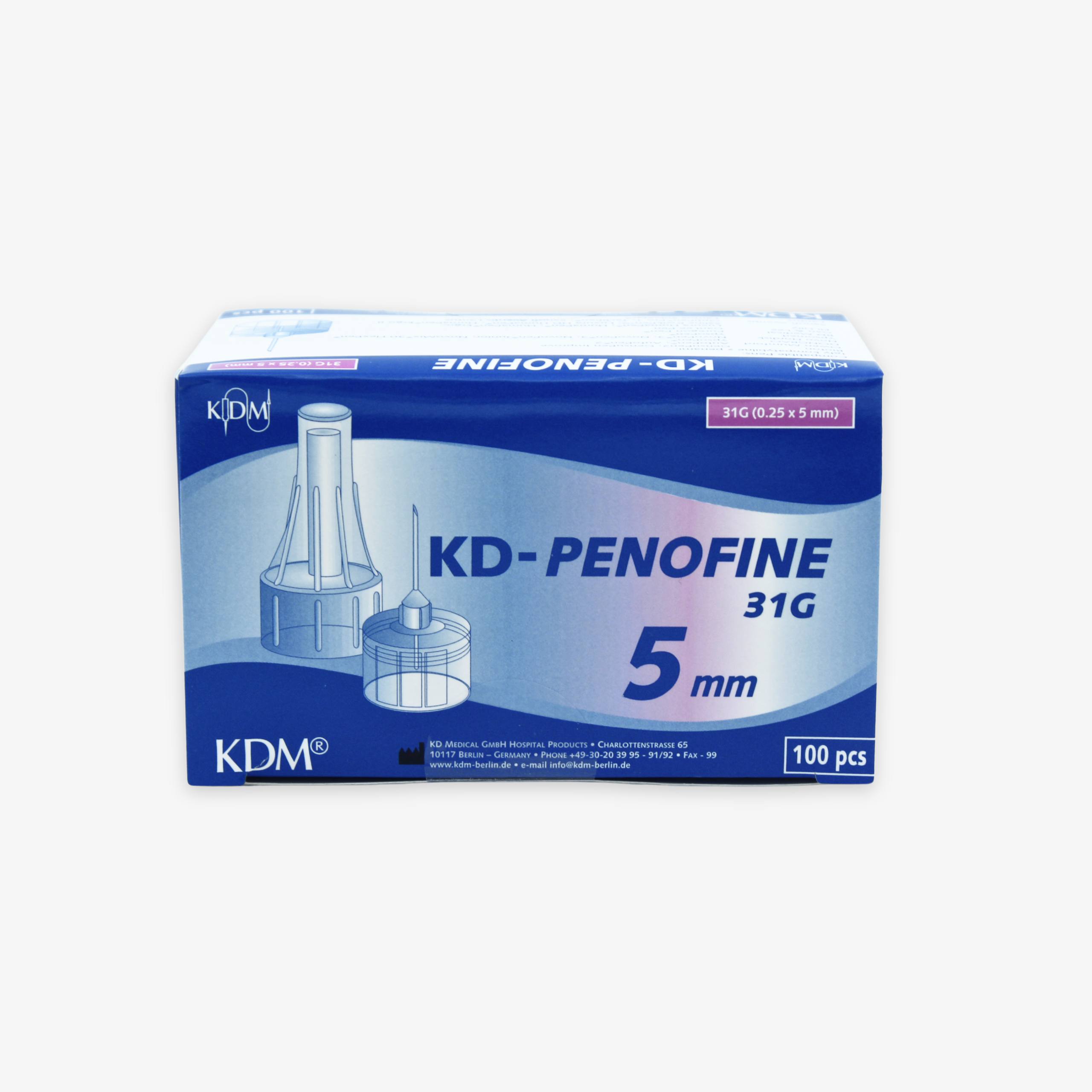 Иглы для шприц-ручек "KD-PENOFINE"