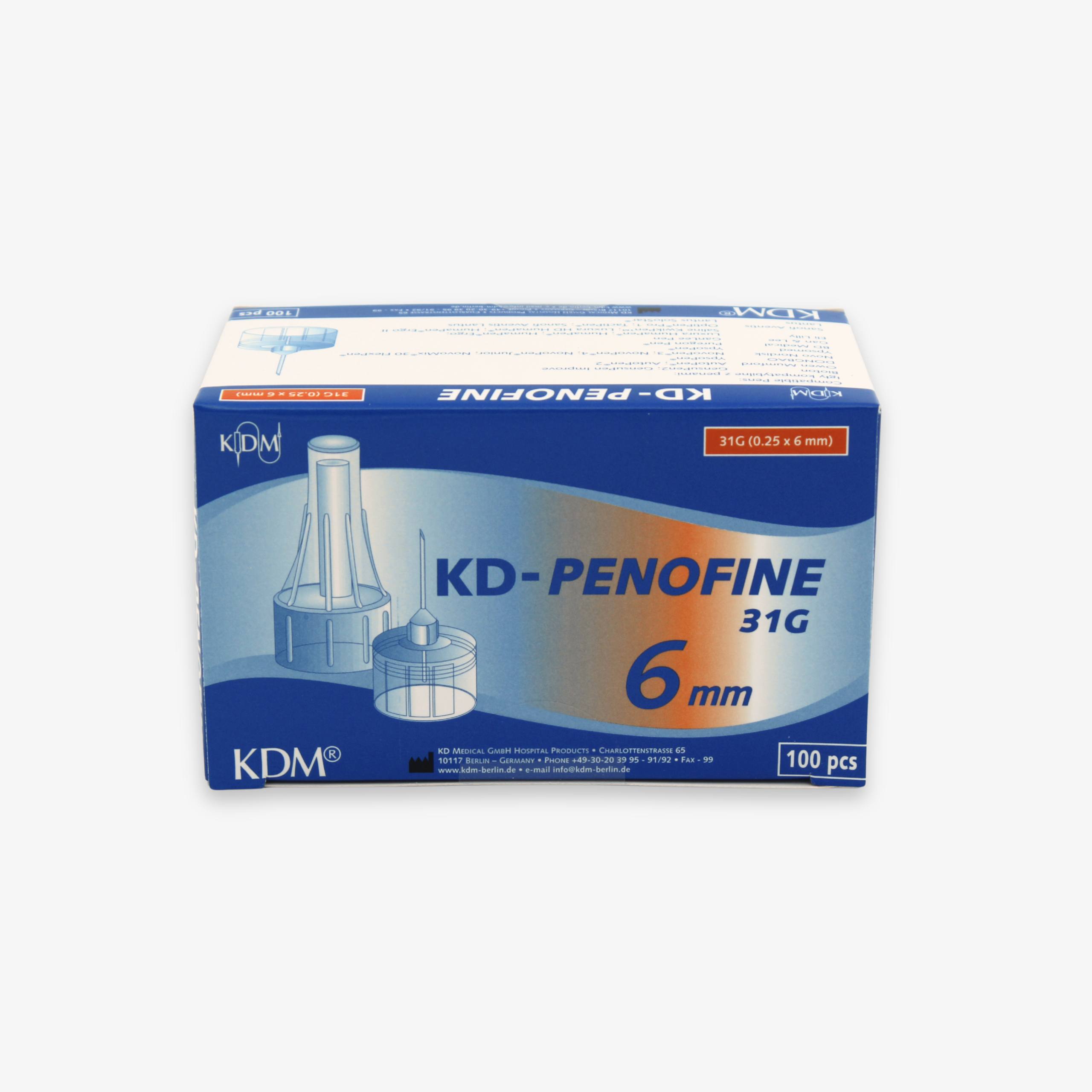 Иглы для шприц-ручек "KD-PENOFINE"