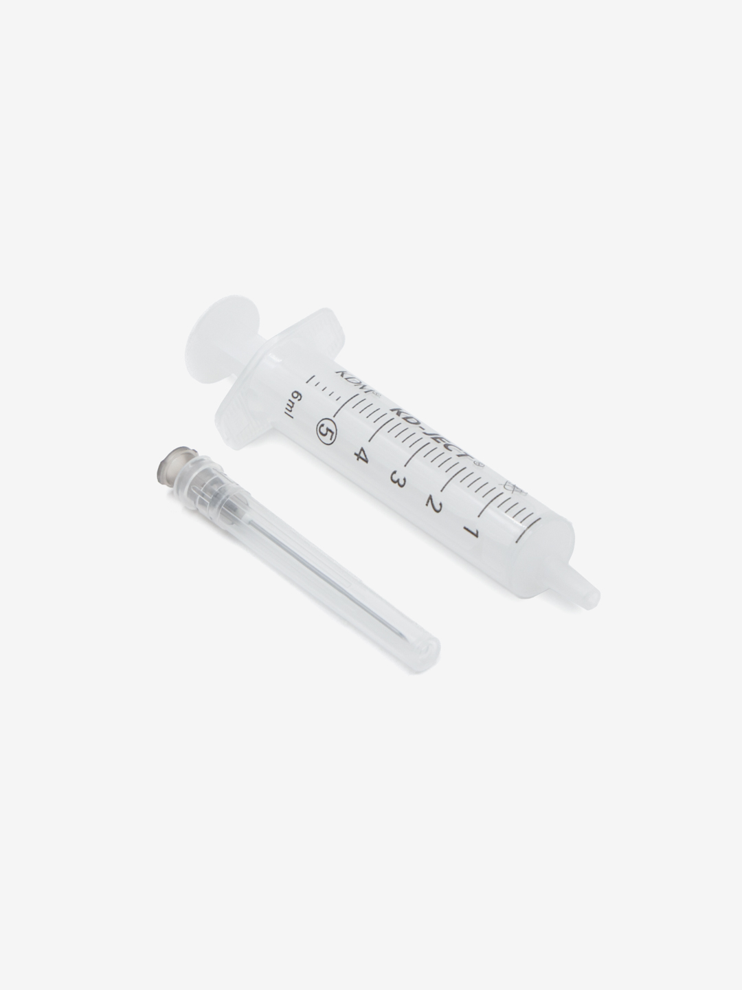 Шприц однократного применения KD-JECT®, двухкомпонентный, с иглой, Luer/Centric