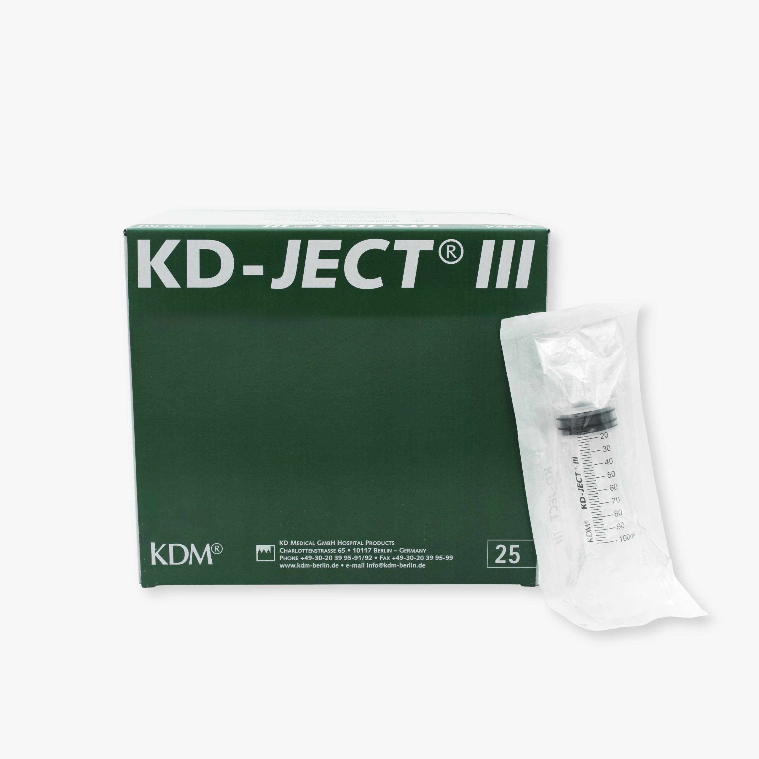 Шприц однократного применения KD-JECT® III, без иглы, Luer Lock