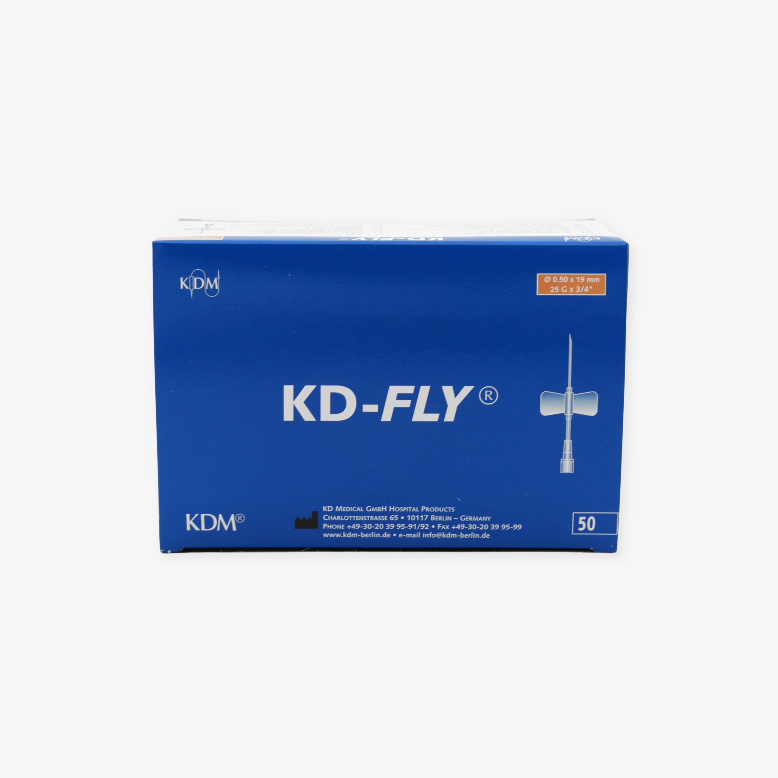 Устройство для вливания в малые вены, однократного применения KD-FLY «бабочка»