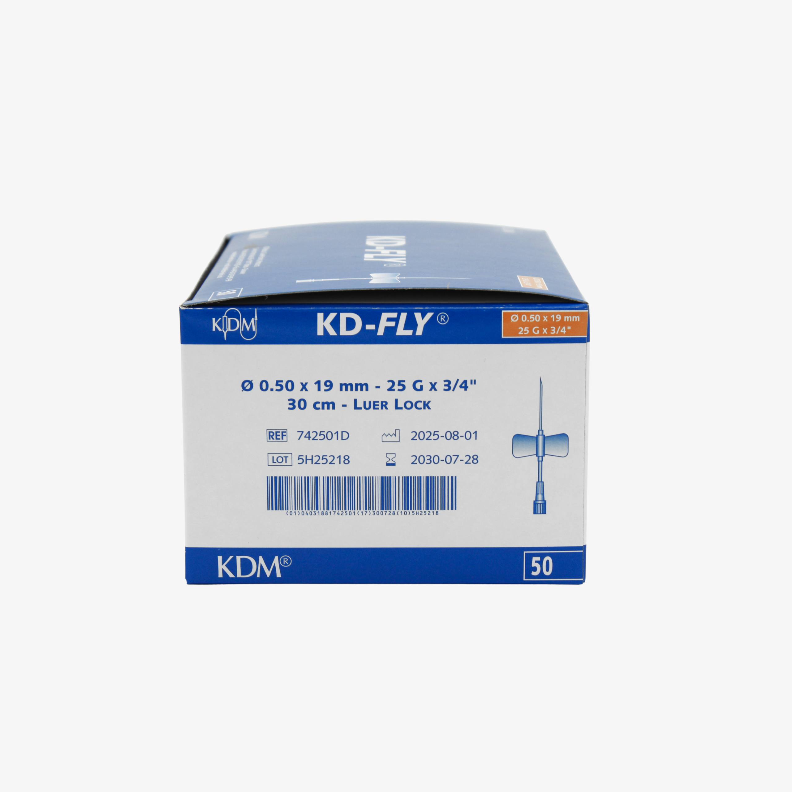 Устройство для вливания в малые вены, однократного применения KD-FLY «бабочка»