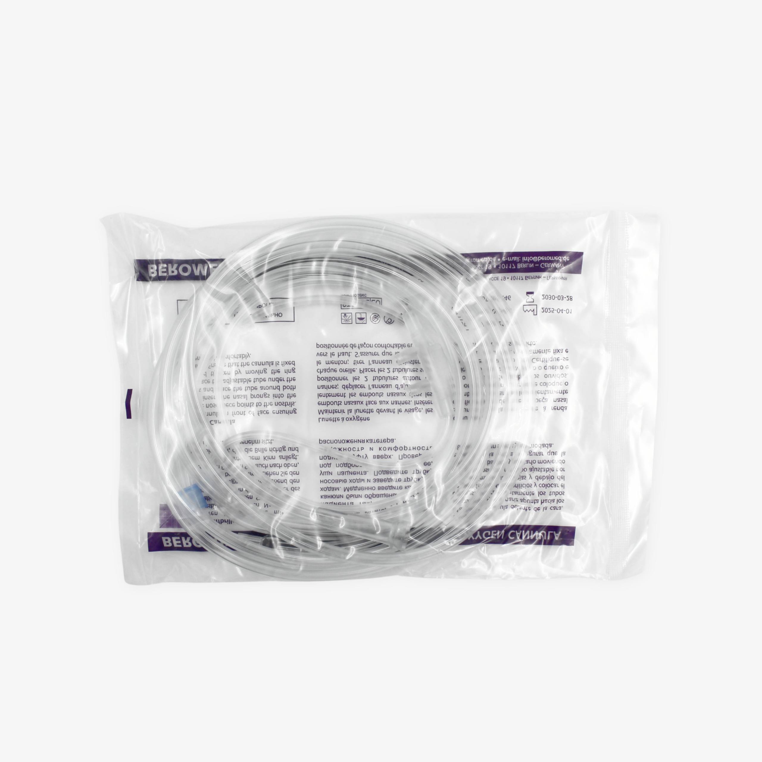 BEROTUBE® Sterile Single-Use Oxygen Catheter, Adult, 210 cm
