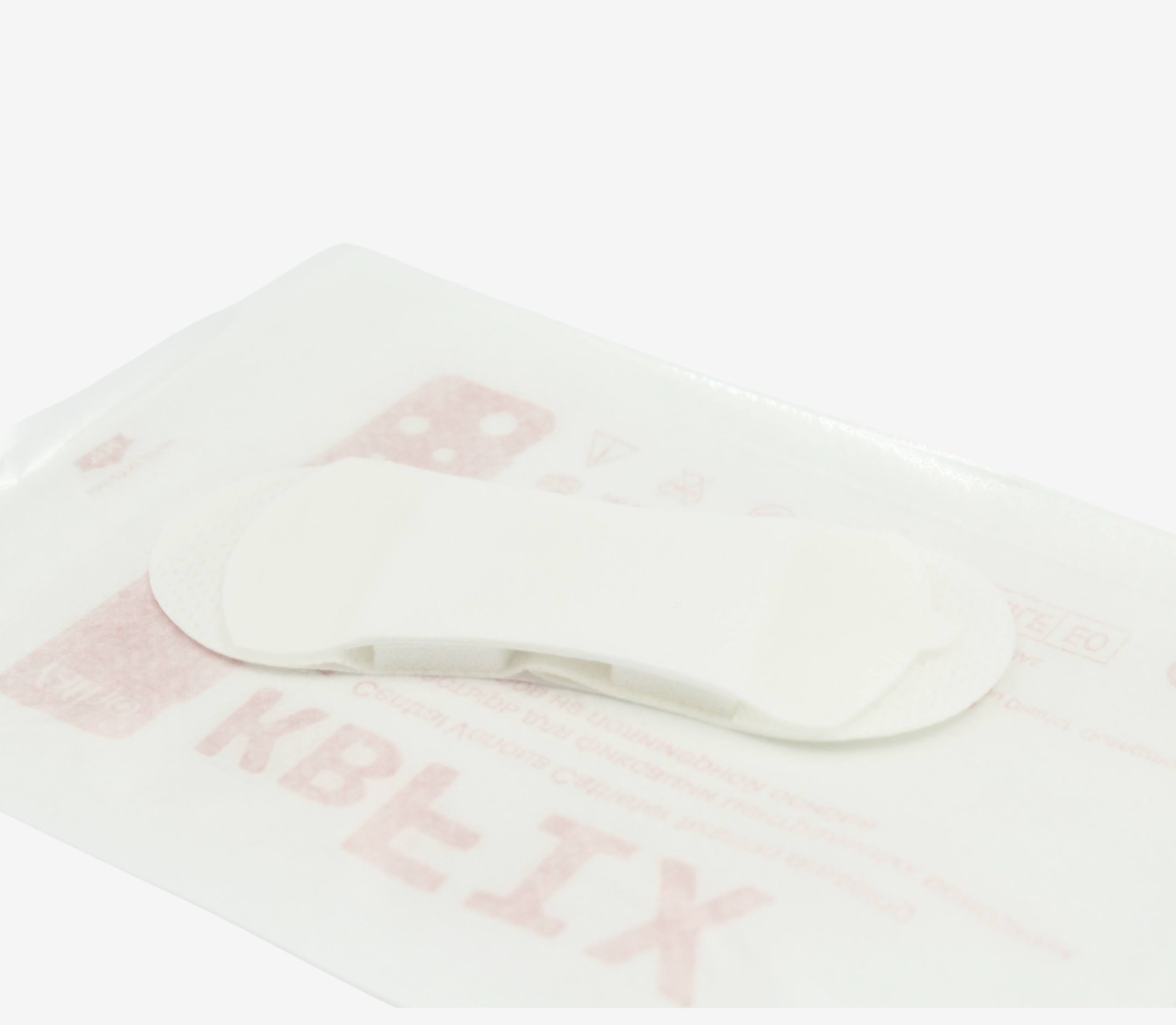 KBFIX markaziy venoz kateterlarni mahkamlash uchun polimer asosli plastir, 9 × 3,5 sm