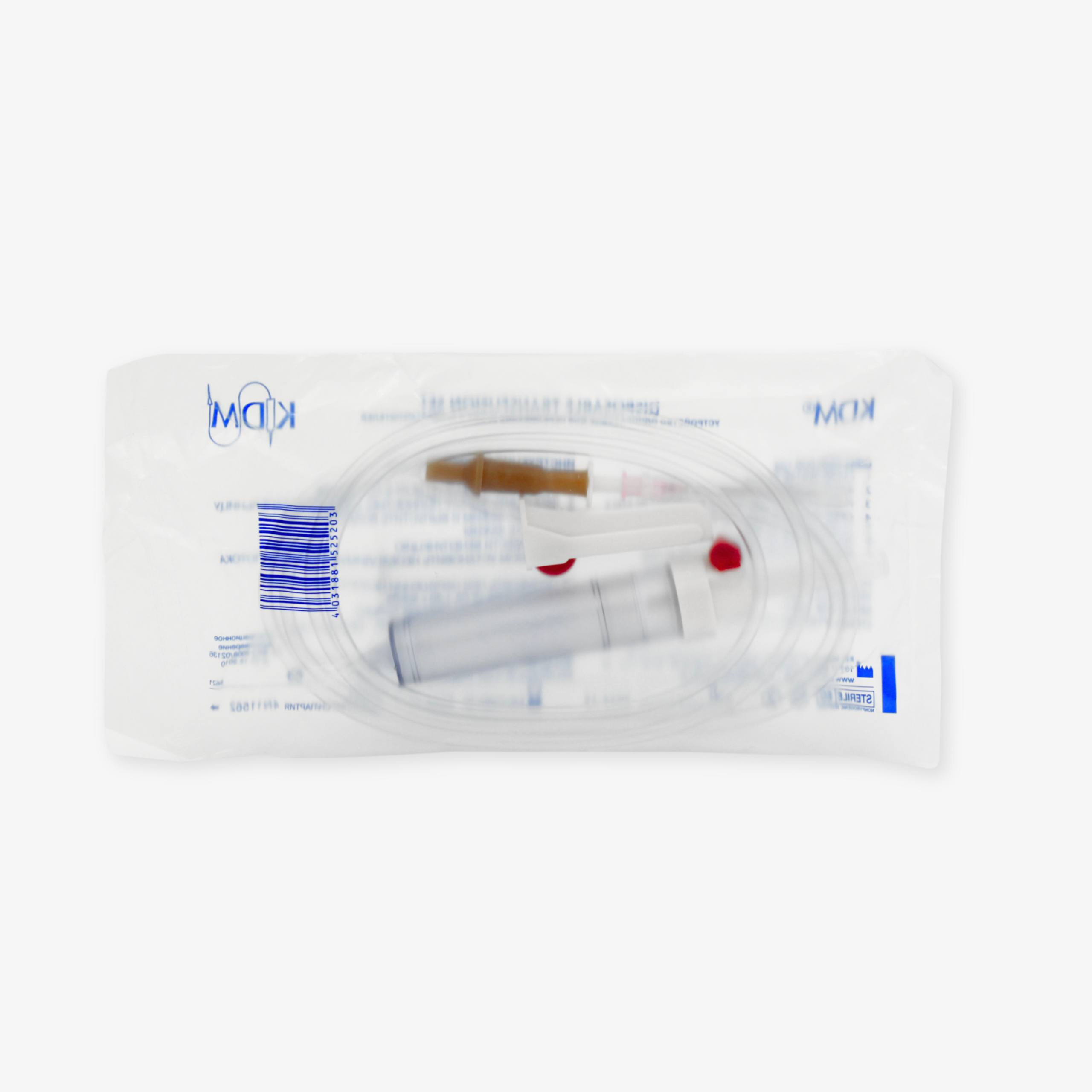 KDM bir martalik qon quyish moslamasi