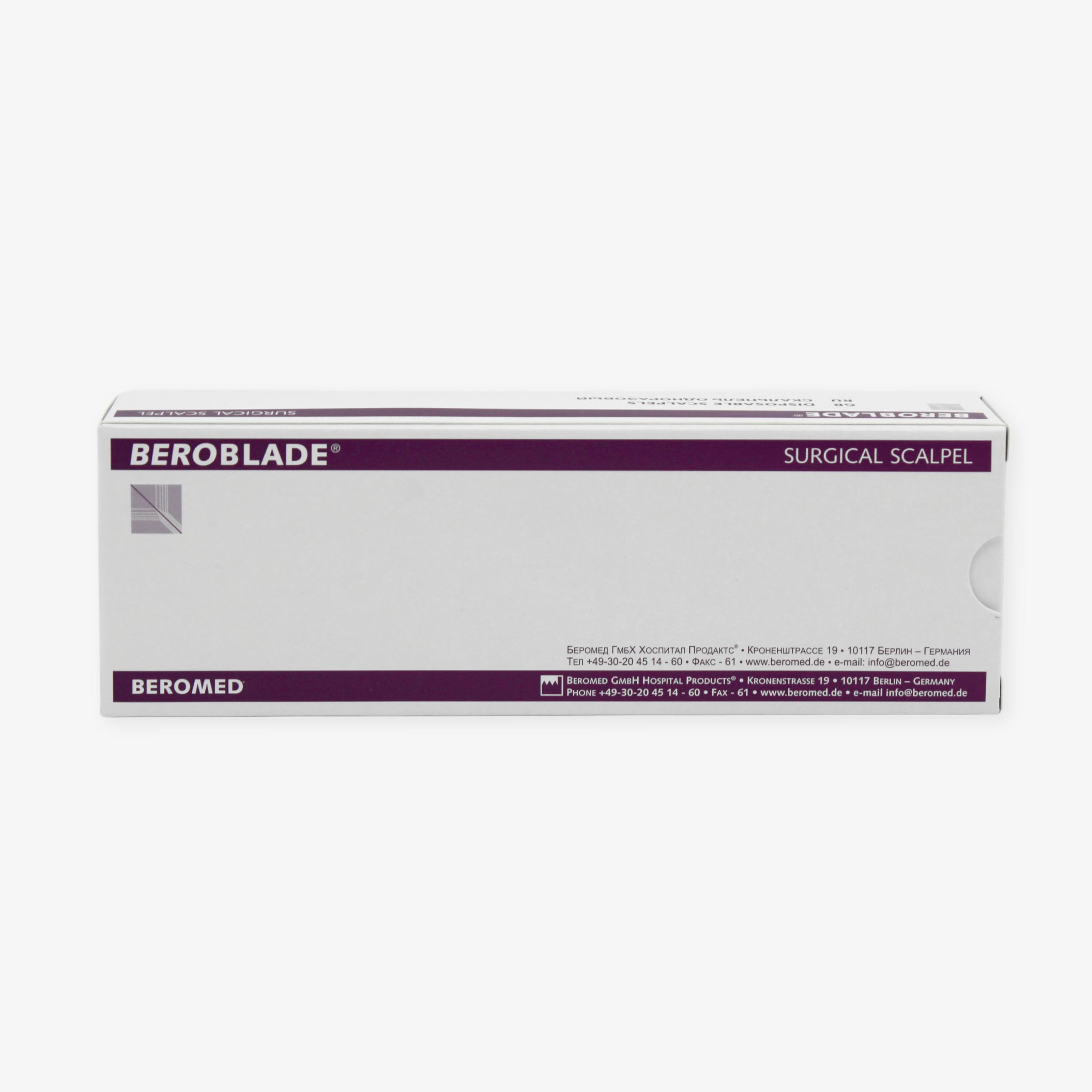 BEROBLADE® bir martalik skalpel