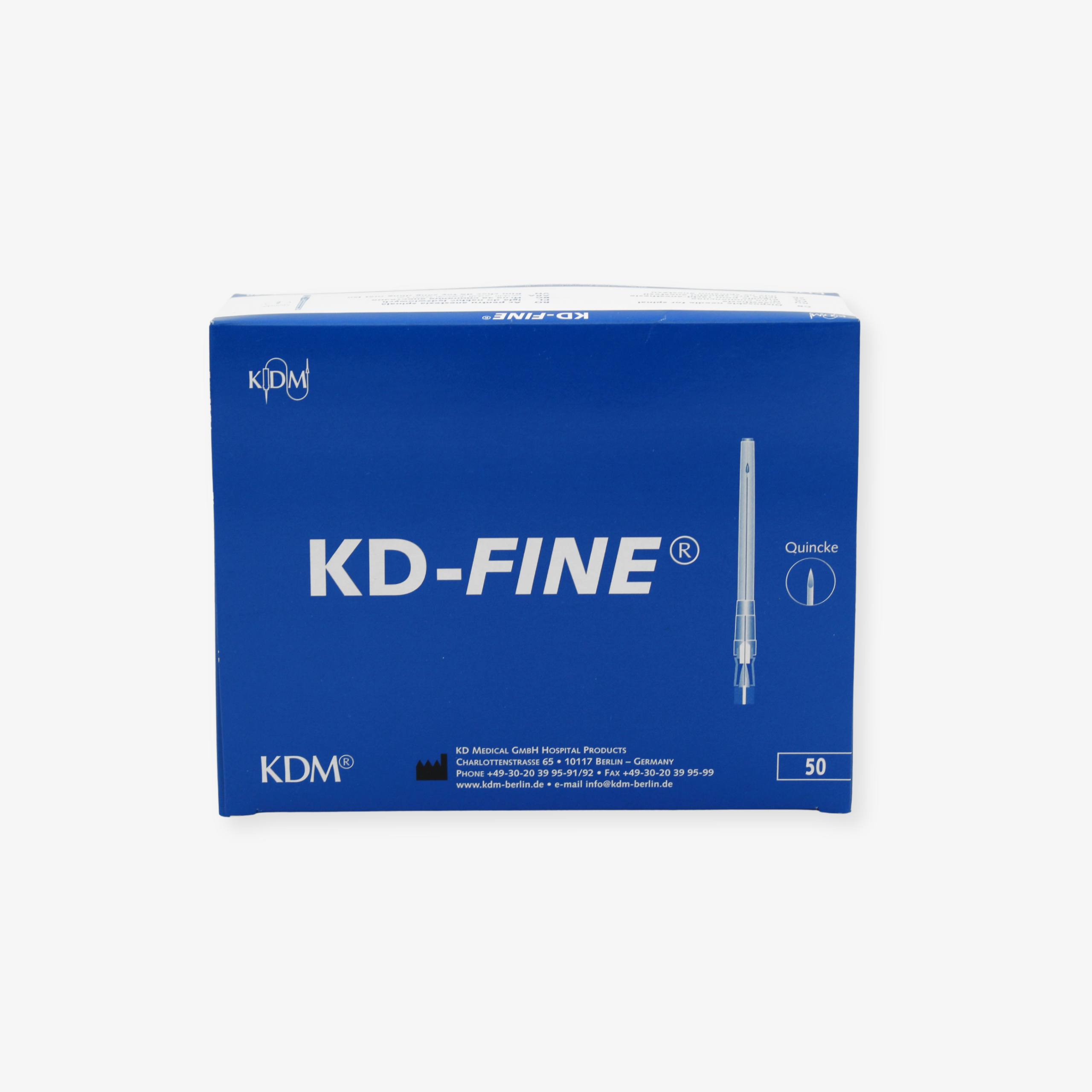 Иглы спинальные KD-FINE®, Quincke, с направляющей иглой