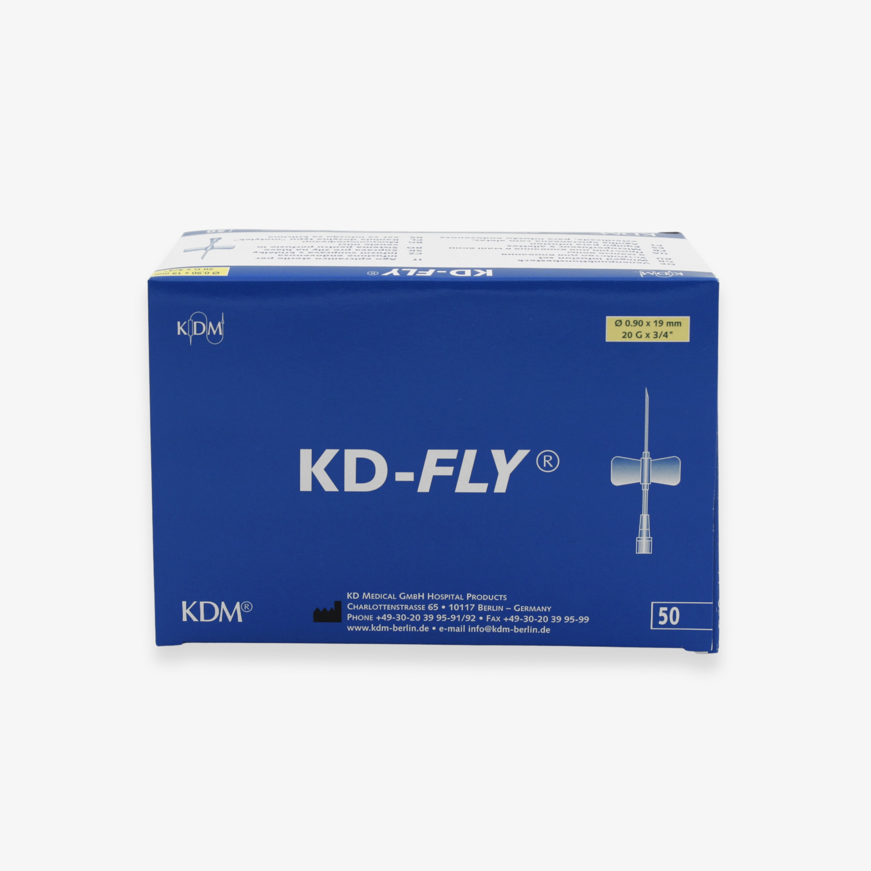 Устройство для вливания в малые вены, однократного применения KD-FLY «бабочка» раз 20G