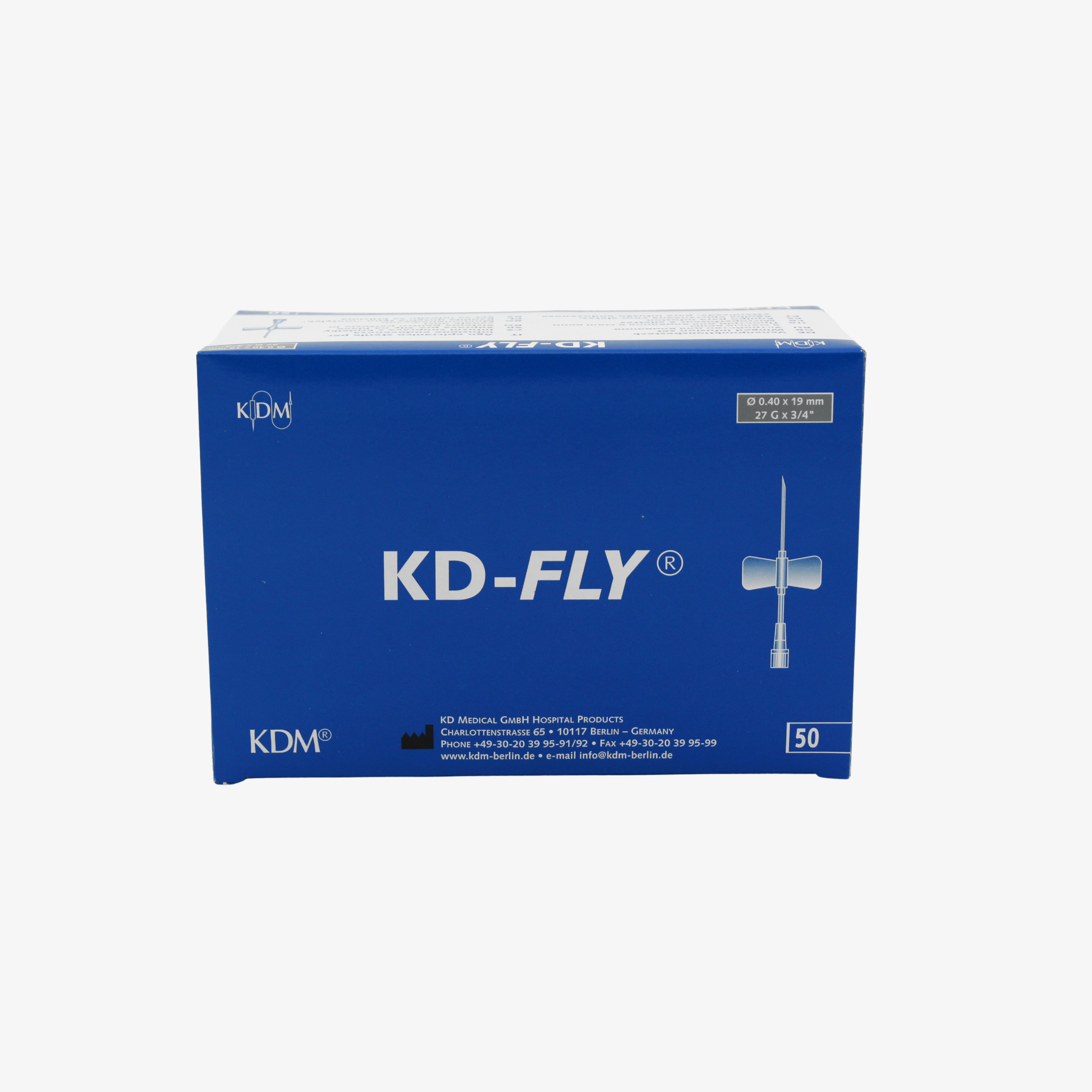 Устройство для вливания в малые вены, однократного применения KD-FLY «бабочка»