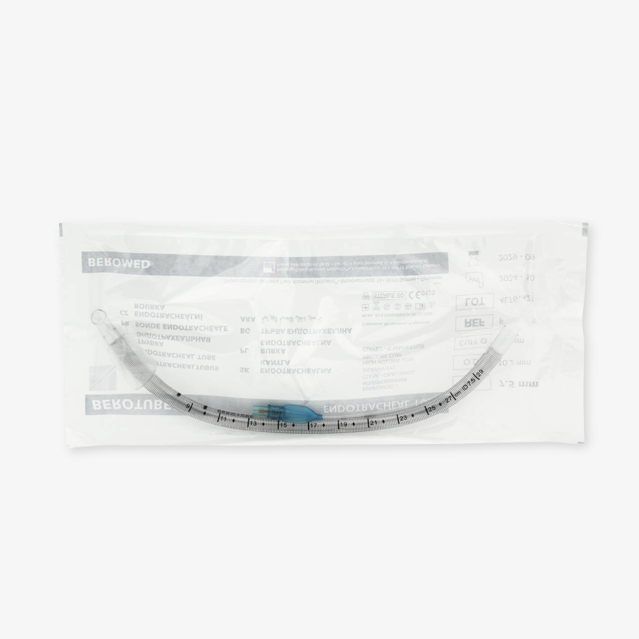 BEROTUBE® armaturalangan endotraxeal trubka, manjetali