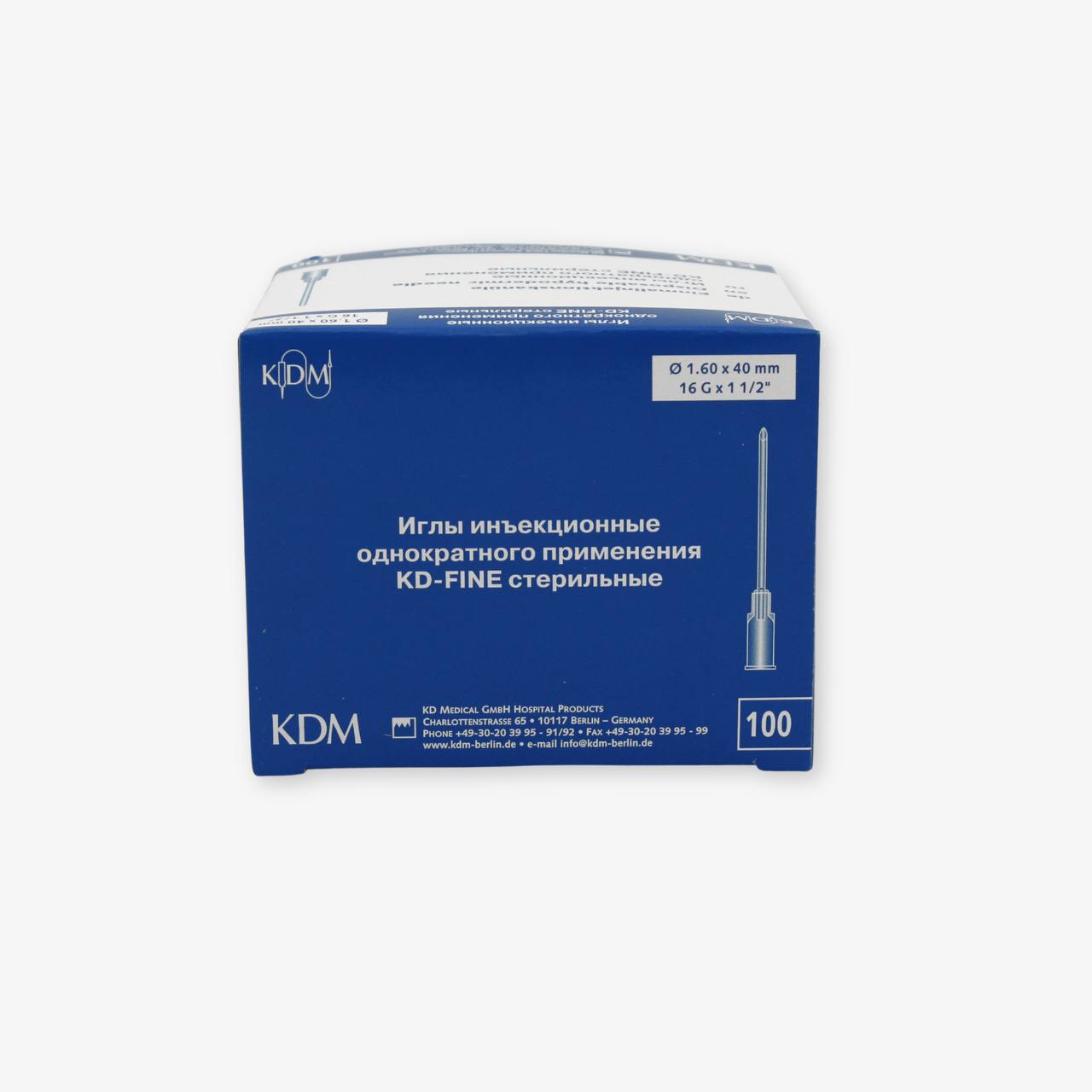 KD-FINE shprits ignalari (Luer/Luer Lock)
