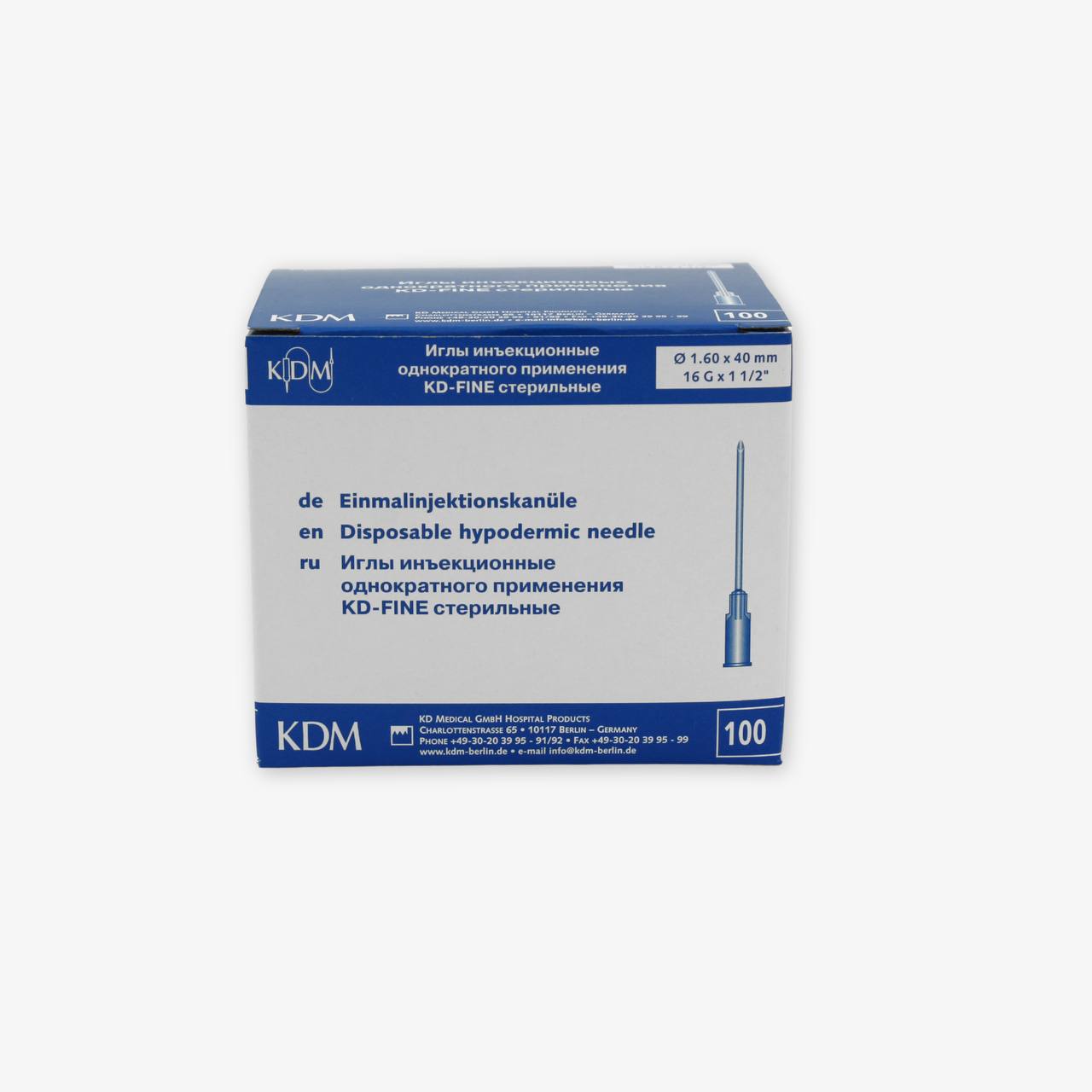 KD-FINE shprits ignalari (Luer/Luer Lock)
