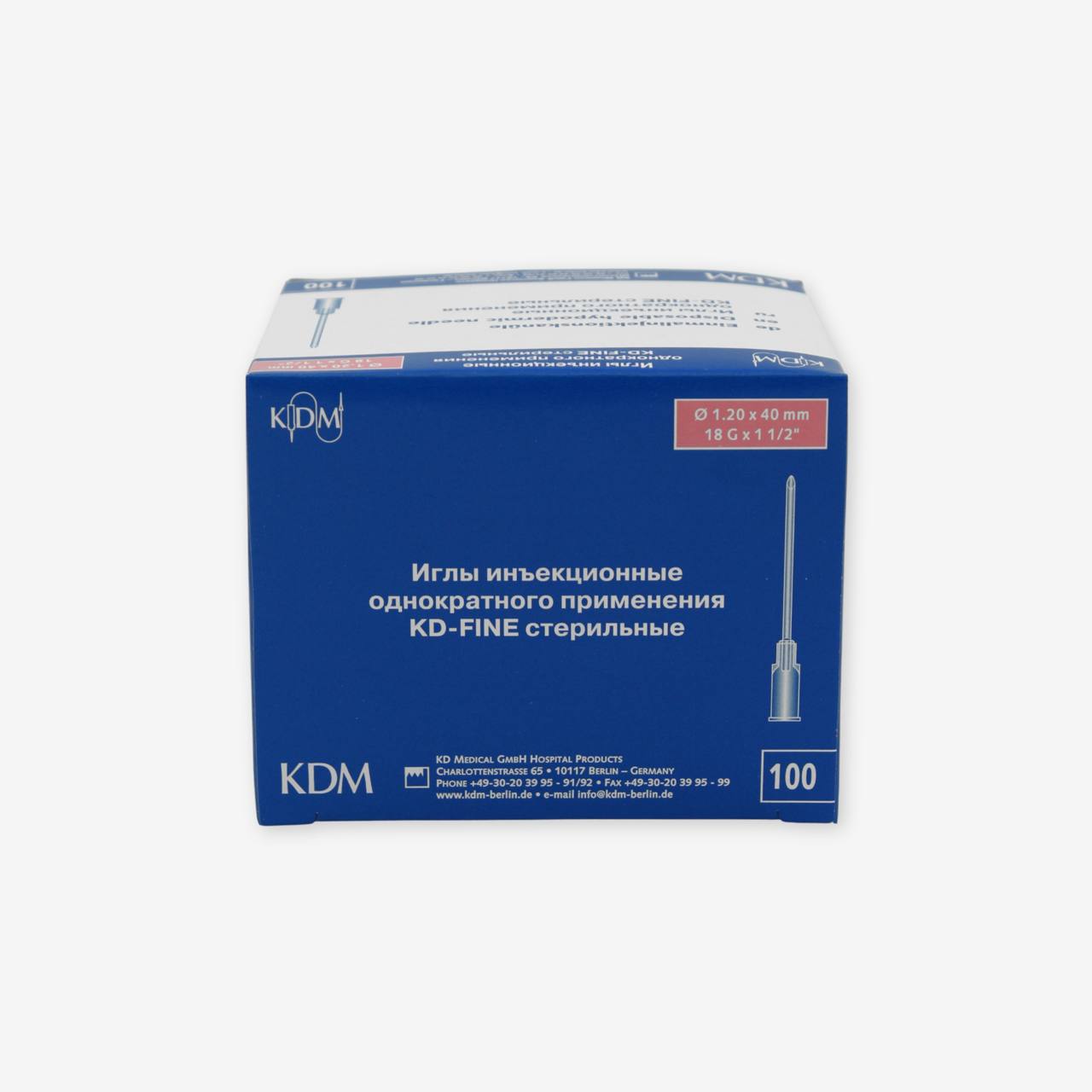 KD-FINE shprits ignalari (Luer/Luer Lock)