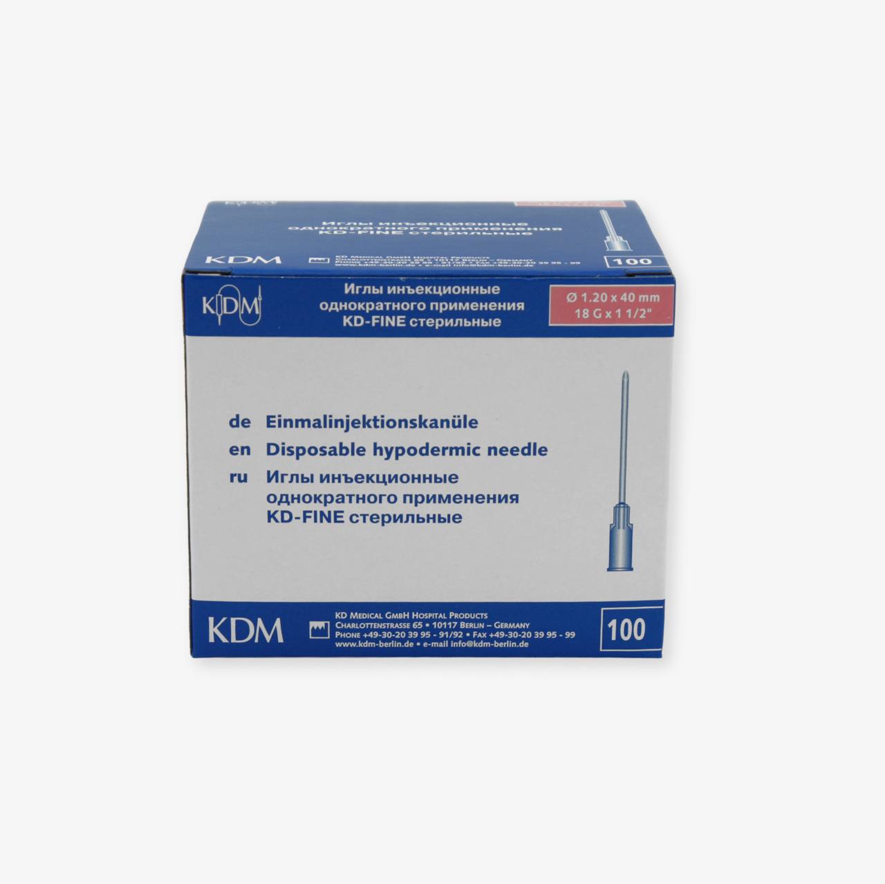 KD-FINE shprits ignalari (Luer/Luer Lock)