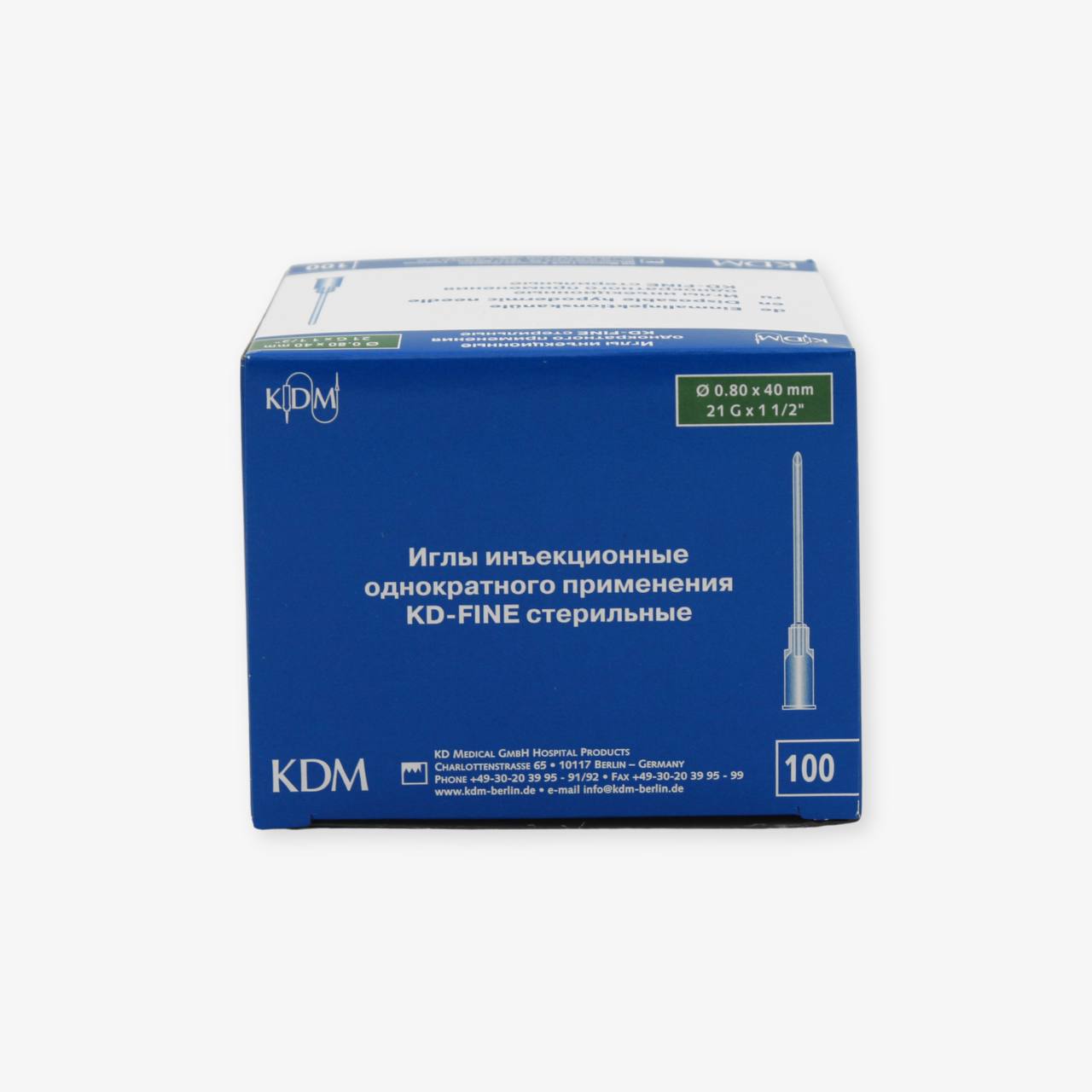 KD-FINE shprits ignalari (Luer/Luer Lock)