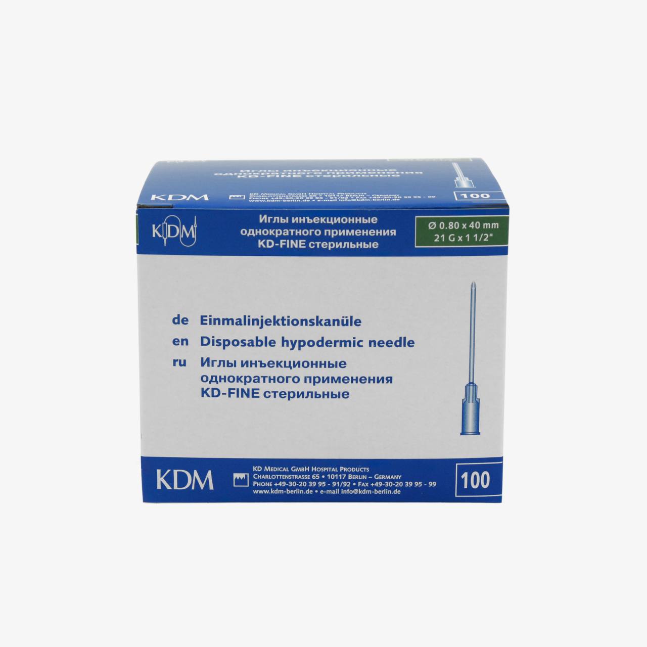 KD-FINE shprits ignalari (Luer/Luer Lock)