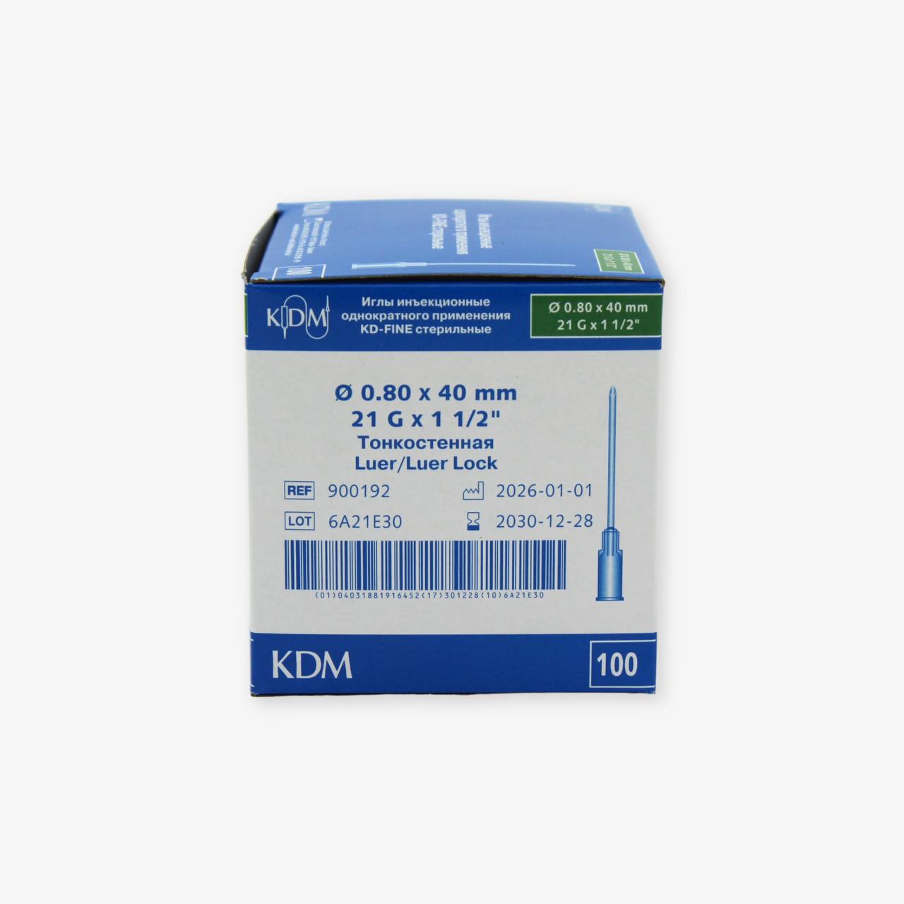 KD-FINE shprits ignalari (Luer/Luer Lock)