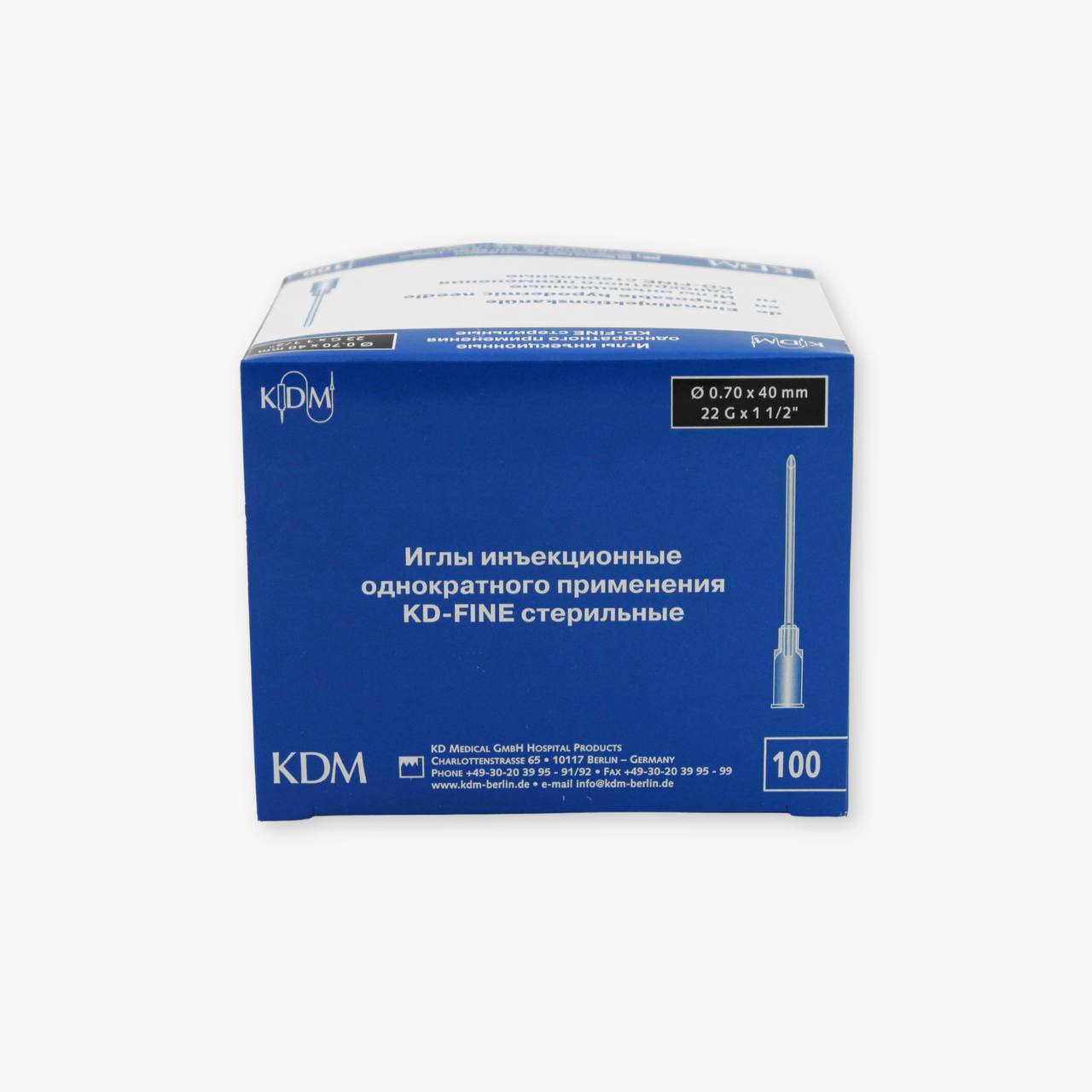 KD-FINE shprits ignalari (Luer/Luer Lock)