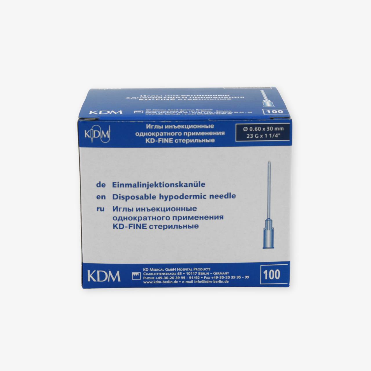KD-FINE shprits ignalari (Luer/Luer Lock)
