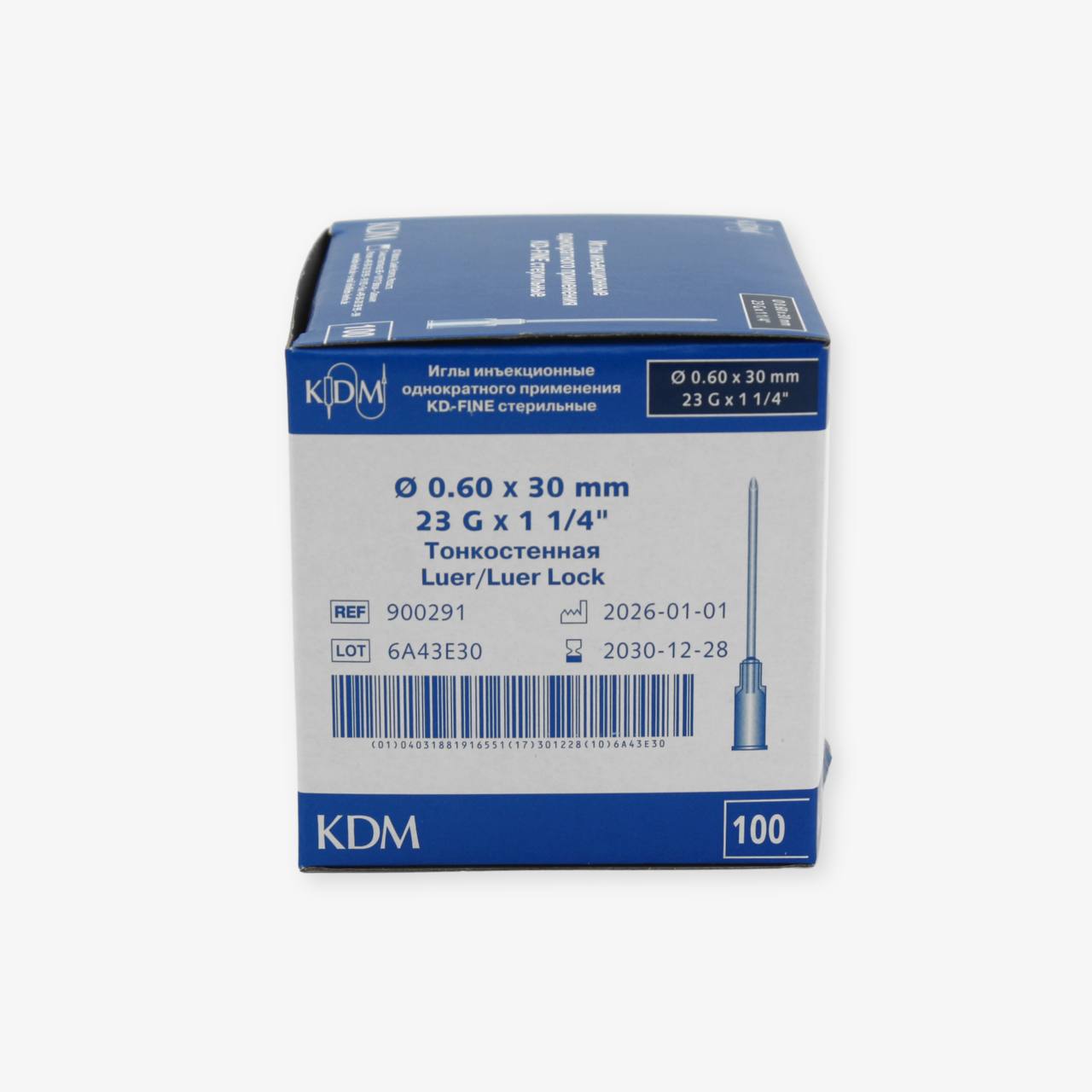 KD-FINE shprits ignalari (Luer/Luer Lock)