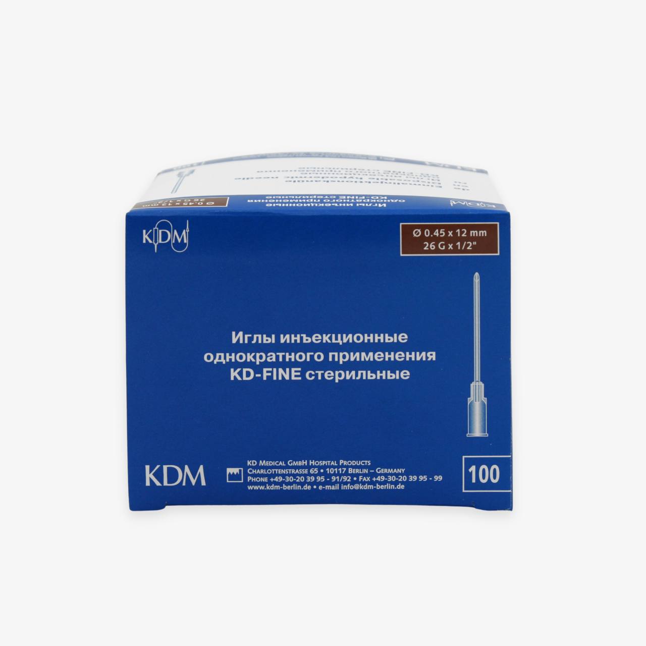 KD-FINE shprits ignalari (Luer/Luer Lock)