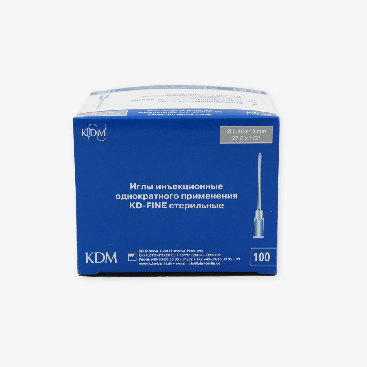 KD-FINE shprits ignalari (Luer/Luer Lock)