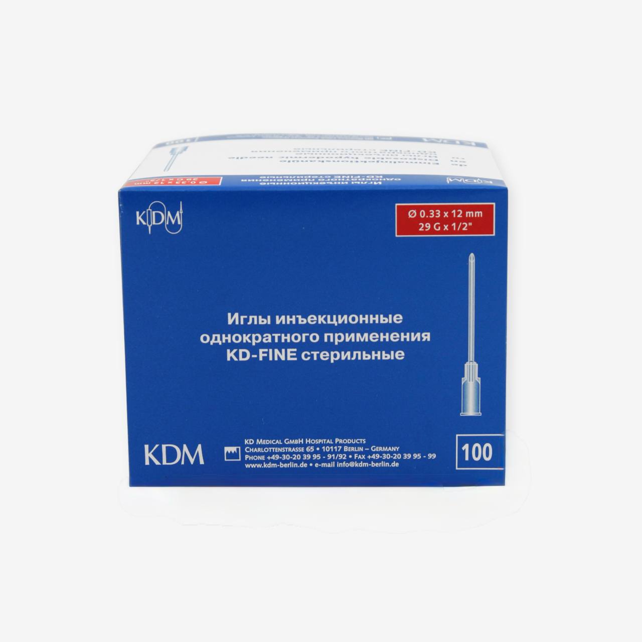 KD-FINE shprits ignalari (Luer/Luer Lock)