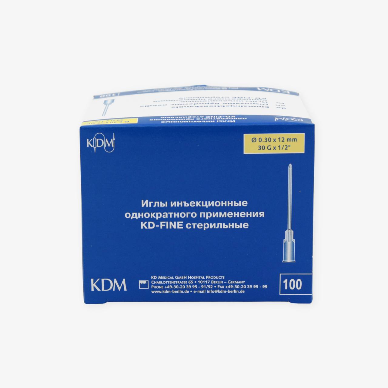 KD-FINE shprits ignalari (Luer/Luer Lock)
