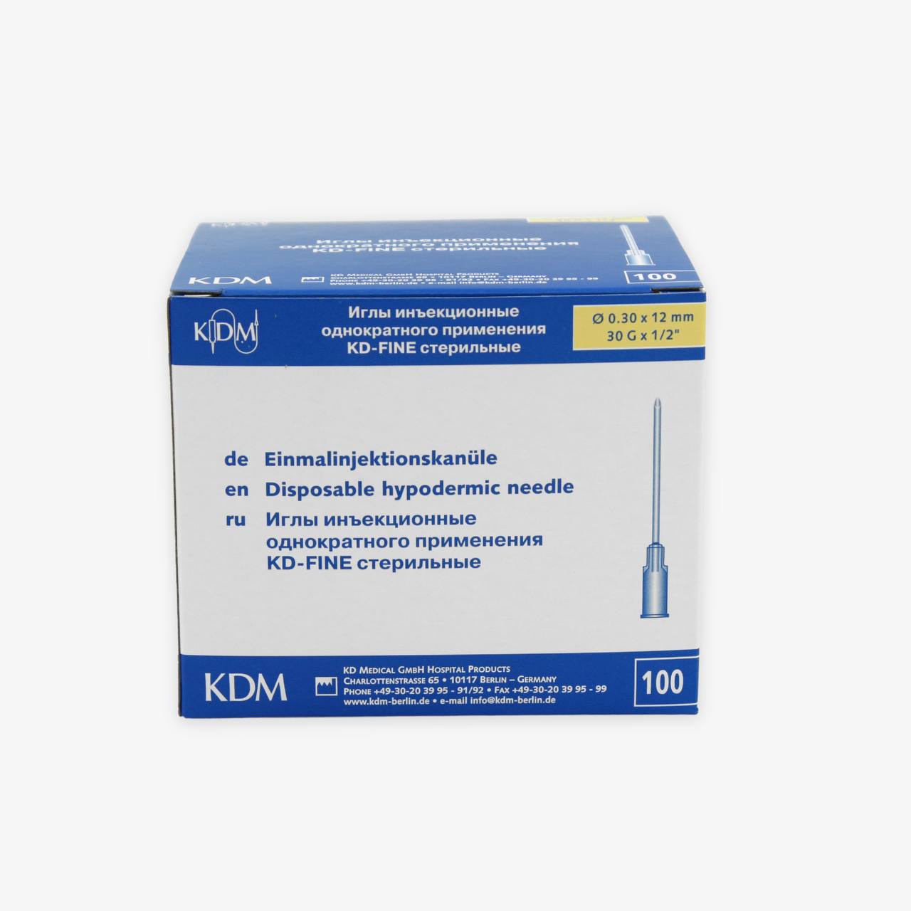 KD-FINE shprits ignalari (Luer/Luer Lock)