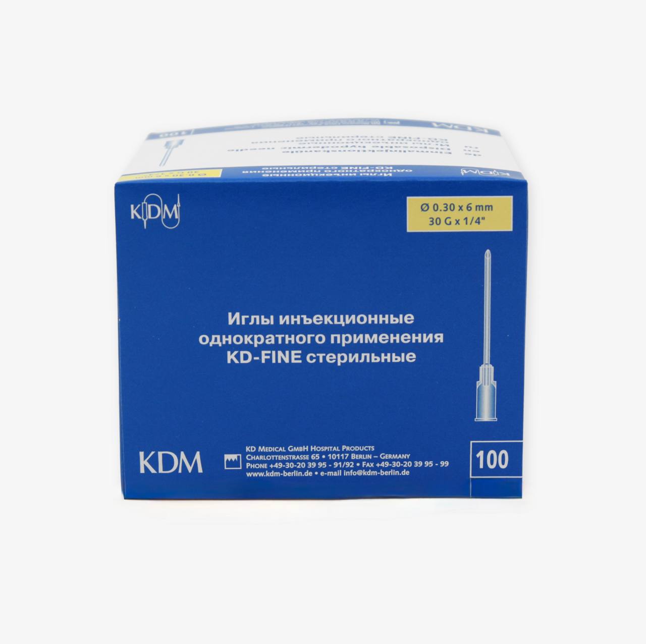 KD-FINE shprits ignalari (Luer/Luer Lock)