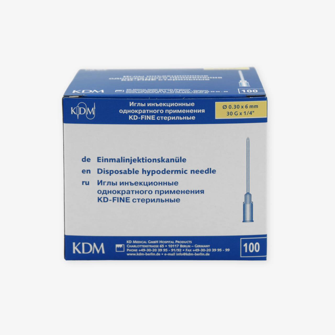 KD-FINE shprits ignalari (Luer/Luer Lock)