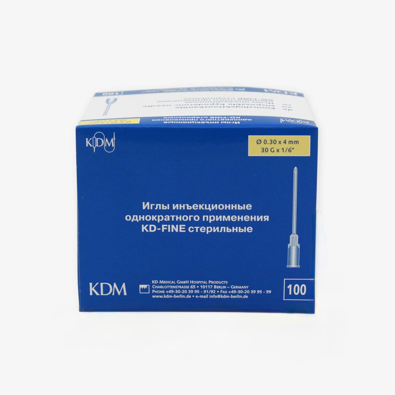 KD-FINE shprits ignalari (Luer/Luer Lock)