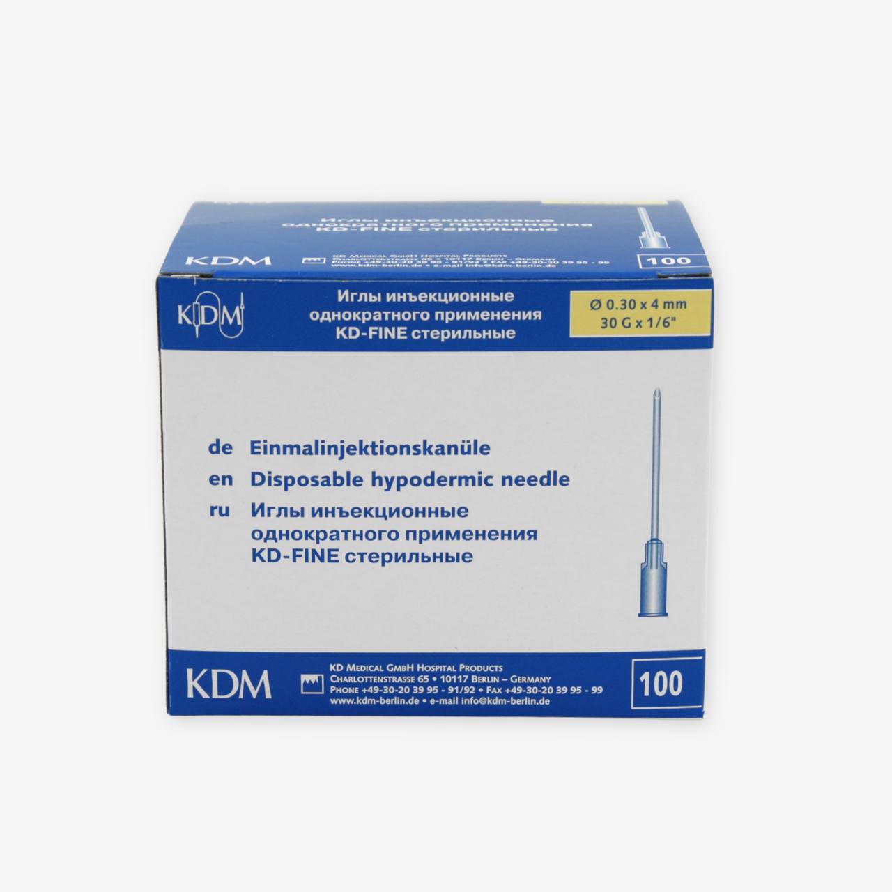 KD-FINE shprits ignalari (Luer/Luer Lock)