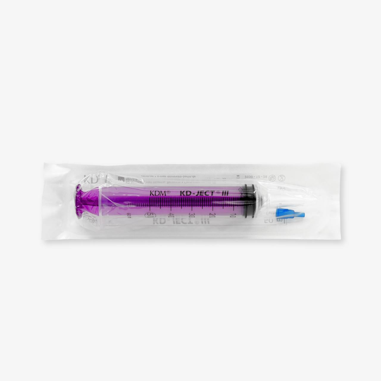 KD-JECT III PURPLE 50 mL Catheter Tip Syringe