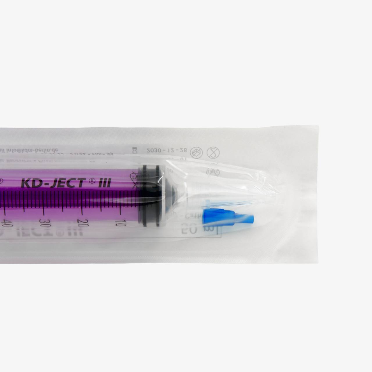 KD-JECT III PURPLE 50 mL Catheter Tip Syringe